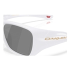 Image of Oakley Chaminade Sunglasses - Polished White Frame / Prizm Black Lens