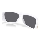 Image of Oakley Chaminade Sunglasses - Polished White Frame / Prizm Black Lens