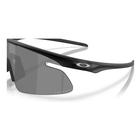 Image of Oakley RSLV Lite Sunglasses - Matte Black Frame / Prizm Black Lens