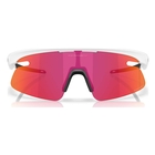 Image of Oakley RSLV Lite Sunglasses - Matte White Frame / Prizm Field Lens