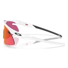 Image of Oakley RSLV Lite Sunglasses - Matte White Frame / Prizm Field Lens