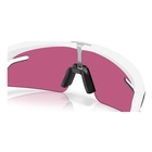Image of Oakley RSLV Lite Sunglasses - Matte White Frame / Prizm Field Lens