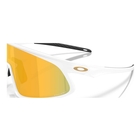 Image of Oakley RSLV 141 Sunglasses - Matte White Frame / Prizm 24K Lens