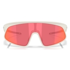 Image of Oakley RSLV 141 Sunglasses - Matte Mist Frame (Muted Metallic Paloma) / Prizm Trail Torch Lens