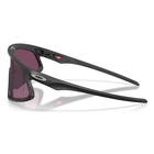 Image of Oakley RSLV 141 Sunglasses - Matte Black Frame / Prizm Road Black Lens