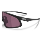 Image of Oakley RSLV 141 Sunglasses - Matte Black Frame / Prizm Road Black Lens
