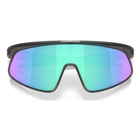 Image of Oakley RSLV 141 Sunglasses - Matte Grey Frame / Prizm Sapphire Lens