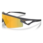 Image of Oakley Sphaera Strike Polarized Sunglasses - Matte Carbon Frame / Prizm 24K Polarized Lens