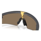 Image of Oakley Sphaera Strike Polarized Sunglasses - Matte Carbon Frame / Prizm 24K Polarized Lens