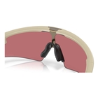 Image of Oakley Sphaera Strike Sunglasses - Matte Sand Frame / Prizm Dark Golf Lens