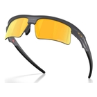 Image of Oakley Bisphaera Speed Sunglasses - Matte Carbon Frame / Prizm 24K Polarized Lens