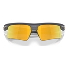 Image of Oakley Bisphaera Speed Sunglasses - Matte Carbon Frame / Prizm 24K Polarized Lens