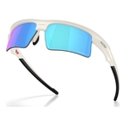 Image of Oakley Bisphaera Speed Sunglasses - Matte Mist Frame / Prizm Sapphire Lens
