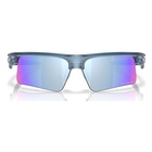 Image of Oakley Bisphaera Speed Sunglasses - Matte Transparent Abyss Frame / Prizm Deep Water Polarized Lens