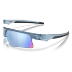 Image of Oakley Bisphaera Speed Sunglasses - Matte Transparent Abyss Frame / Prizm Deep Water Polarized Lens