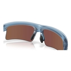 Image of Oakley Bisphaera Speed Sunglasses - Matte Transparent Abyss Frame / Prizm Deep Water Polarized Lens