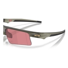 Image of Oakley Bisphaera Speed Sunglasses - Matte Trans Olive Ink Frame / Prizm Dark Golf Lens