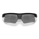 Image of Oakley Bisphaera Speed Sunglasses - Polished Black Frame / Prizm Black Polarized Lens