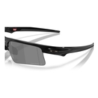 Image of Oakley Bisphaera Speed Sunglasses - Polished Black Frame / Prizm Black Polarized Lens