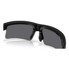 Image of Oakley Bisphaera Speed Sunglasses - Polished Black Frame / Prizm Black Polarized Lens