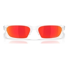 Image of Oakley Terraforma Sunglasses - Matte Clear Frame / Prizm Ruby Lens