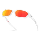 Image of Oakley Terraforma Sunglasses - Matte Clear Frame / Prizm Ruby Lens