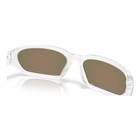 Image of Oakley Terraforma Sunglasses - Matte Clear Frame / Prizm Ruby Lens