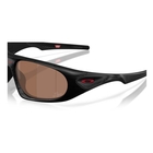 Image of Oakley Neoforma Sunglasses - 100T Matte Black Frame / Prizm Tungsten Lens