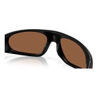 Image of Oakley Neoforma Sunglasses - 100T Matte Black Frame / Prizm Tungsten Lens