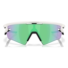 Image of Oakley Sphaera Slash Sunglasses - Matt Vapor Frame / Prizm Road Jade Lens