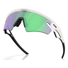 Image of Oakley Sphaera Slash Sunglasses - Matt Vapor Frame / Prizm Road Jade Lens