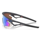 Image of Oakley Sphaera Slash Polarized Sunglasses - Matt Carbon Frame / Prizm Deep Water Polarized Lens