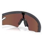 Image of Oakley Sphaera Slash Polarized Sunglasses - Matt Carbon Frame / Prizm Deep Water Polarized Lens