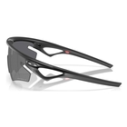 Image of Oakley Sphaera Slash Polarized Sunglasses - Matte Black Frame / Prizm Black Polarized Lens