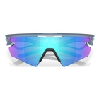 Image of Oakley Sphaera Slash Polarized Sunglasses - Matt Trans Stonewash Frame / Prizm Sapphire Polarized Lens