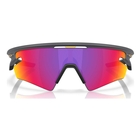 Image of Oakley Sphaera Slash Sunglasses - Matt Carbon Frame / Prizm Road Lens