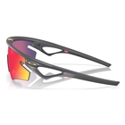 Image of Oakley Sphaera Slash Sunglasses - Matt Carbon Frame / Prizm Road Lens