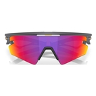 Image of Oakley Sphaera Slash Sunglasses - Matt Carbon Frame / Prizm Road Lens