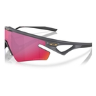 Image of Oakley Sphaera Slash Sunglasses - Matt Carbon Frame / Prizm Road Lens