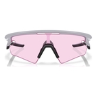 Image of Oakley Sphaera Slash Sunglasses - Matt Fog Frame / Prizm Low Light Lens