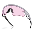 Image of Oakley Sphaera Slash Sunglasses - Matt Fog Frame / Prizm Low Light Lens