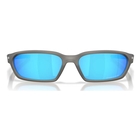 Image of Oakley Terraforma Sunglasses - Matte Grey Smoke Frame / Prizm Sapphire Lens