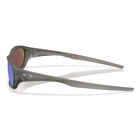 Image of Oakley Terraforma Sunglasses - Matte Grey Smoke Frame / Prizm Sapphire Lens