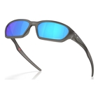 Image of Oakley Terraforma Sunglasses - Matte Grey Smoke Frame / Prizm Sapphire Lens