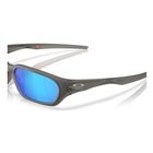 Image of Oakley Terraforma Sunglasses - Matte Grey Smoke Frame / Prizm Sapphire Lens