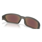 Image of Oakley Terraforma Sunglasses - Matte Grey Smoke Frame / Prizm Sapphire Lens