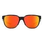 Image of Oakley Actuator Prizm Polarized Sunglasses - Black Tortoise Frame / Prizm Ruby Polarized Lens