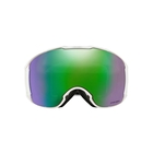 Image of Oakley Airbrake XL Ski Goggles - Polished White Frame/Prizm Jade Iridium & Prizm Sapphire Iridium Lenses
