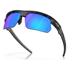 Image of Oakley Bisphaera Polarized Sunglasses - Matte Grey Camo Frame / Prizm Sapphire Polarized Lens