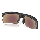 Image of Oakley Bisphaera Polarized Sunglasses - Matte Grey Camo Frame / Prizm Sapphire Polarized Lens